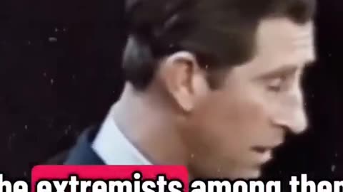 Kings Charles speaking in 1993