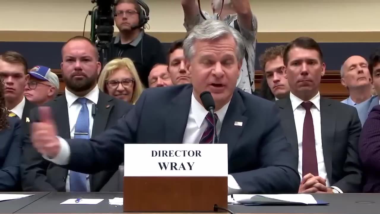 Watch FBI's Wray SHAKING After Matt Gaetz Shows Hunter Biden's Shocking Text Message