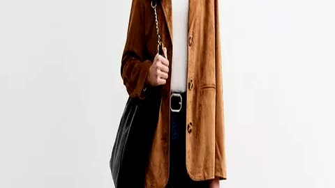 Suede Jacket That Goes with So Many Outfits is P