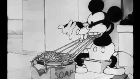 Mickey’s Choo Choo (1929) 🚂 Classic Mickey Mouse Cartoon | Public Domain Animation