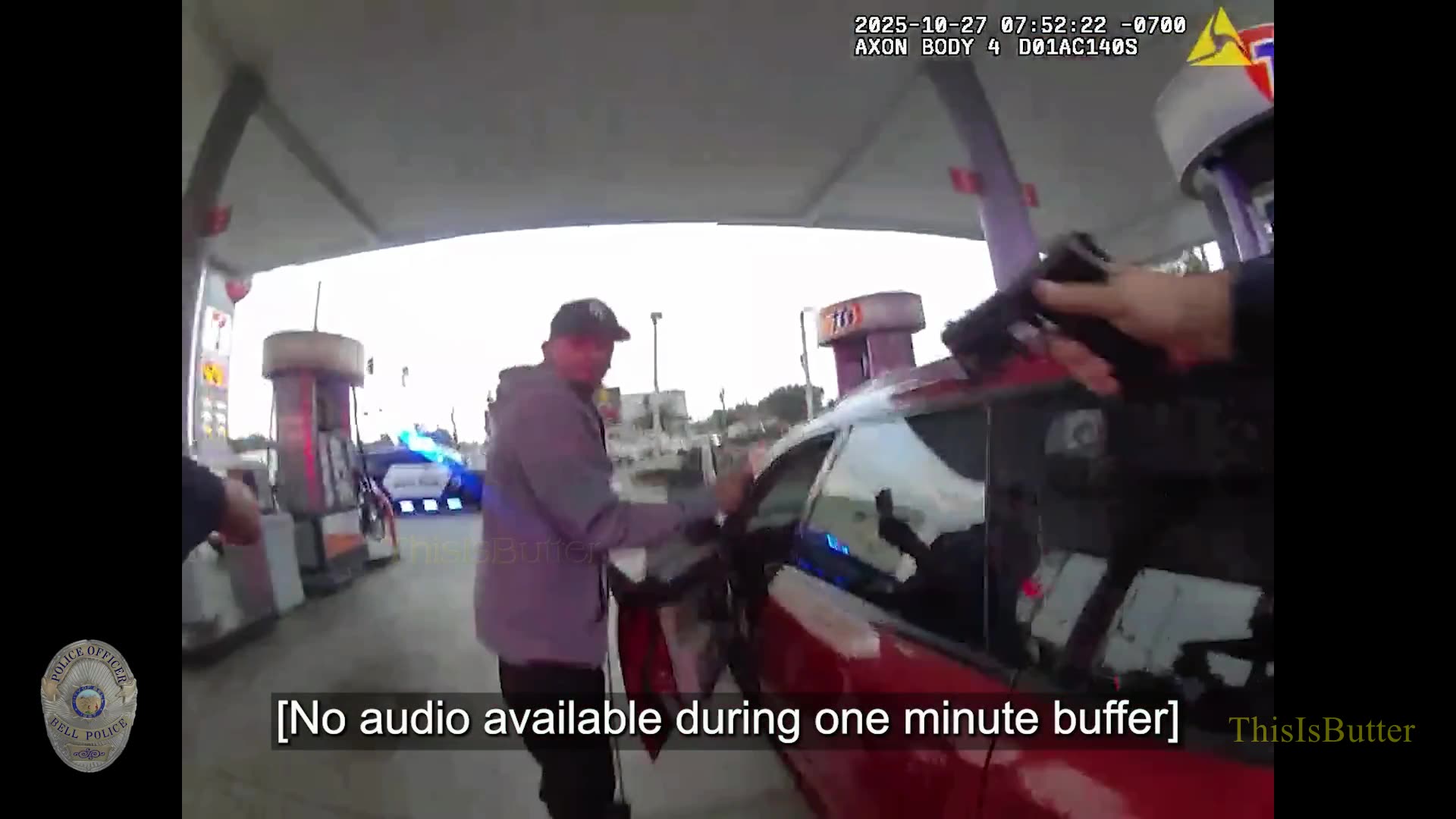 Grand theft suspect leads pursuit in LA County after being shot by Bell police