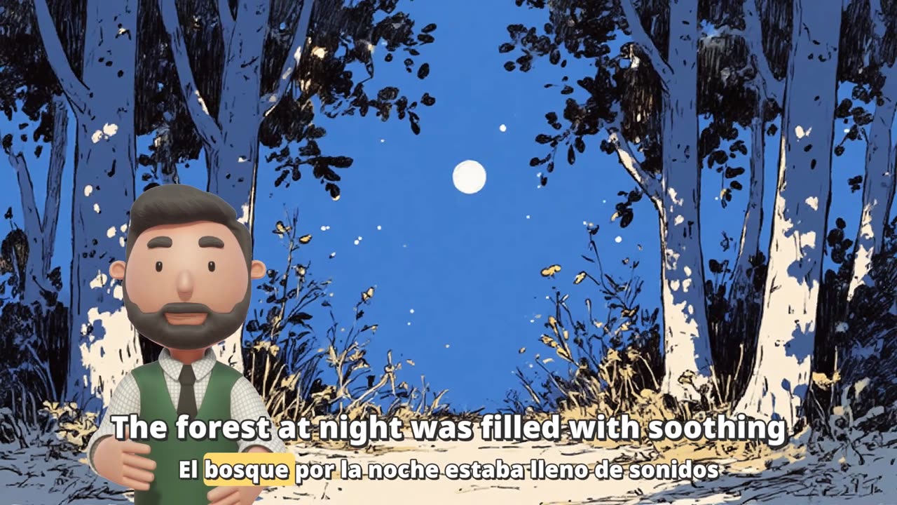 Brunito and the Sleepy Star 🌟 | Cuento bilingüe A1 inglés-español para dormir