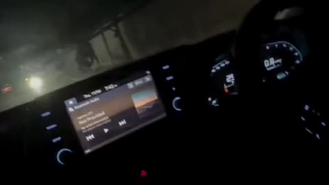 Car ride viem in the night #status #nightview