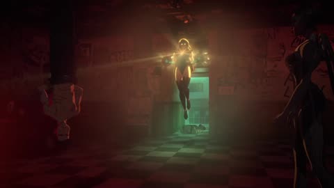 Blonde Blazer Saves The Day Again!