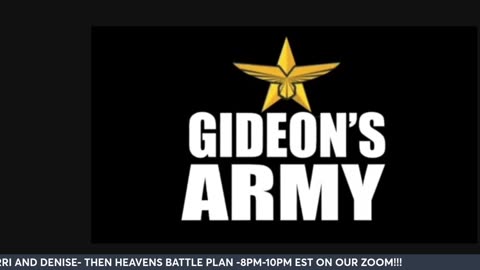GIDEONS ARMY FANTASTIC FASTING FRIDAY 2/20 @ 930 AM EST