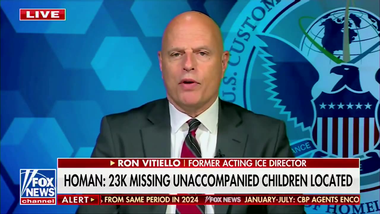 Biden's CHILD TRAFFICKING PIPELINE is CLOSED 🔥 Frmr ICE Dir Ron Vitiello
