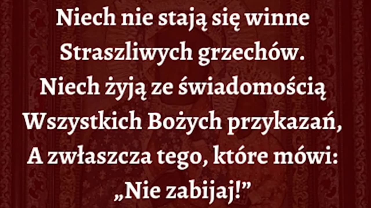 Modlitwa o Zamknięcie Kl...k Ab......ych na Świecie