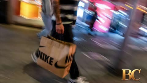 Nike shares plunge after sneaker giant warns sales could fall by double digits