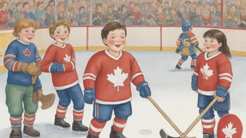 Le chandail de hockey ✨ Histoires pour s'endormir - Conte de fée - Livres courts racontés