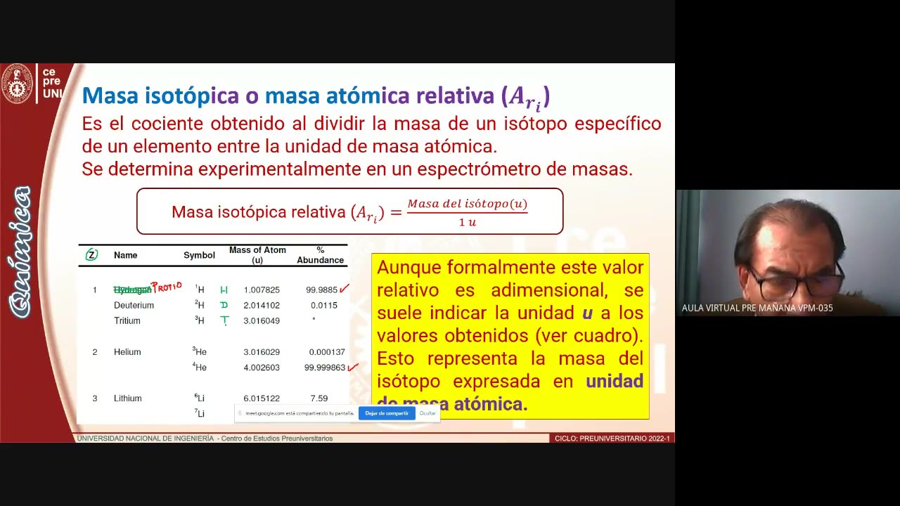 CEPRE UNI 2022 - 1 | Semana 08 | Química S1