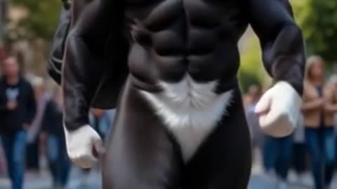 😹 From Laughed At to LEGEND 💪 | The Glow-Up of the Fat Black & White Cat 🐾