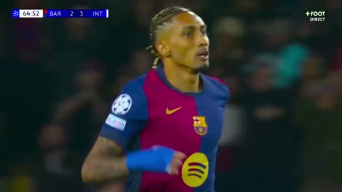 🚨🇪🇺 GOAL | Barcelona 3-3 Inter | Raphinha
