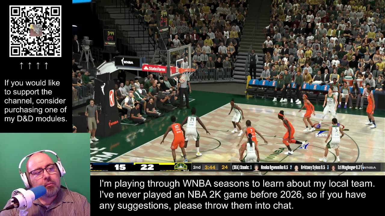 NBA2k26 - Learning my Local WNBA Team