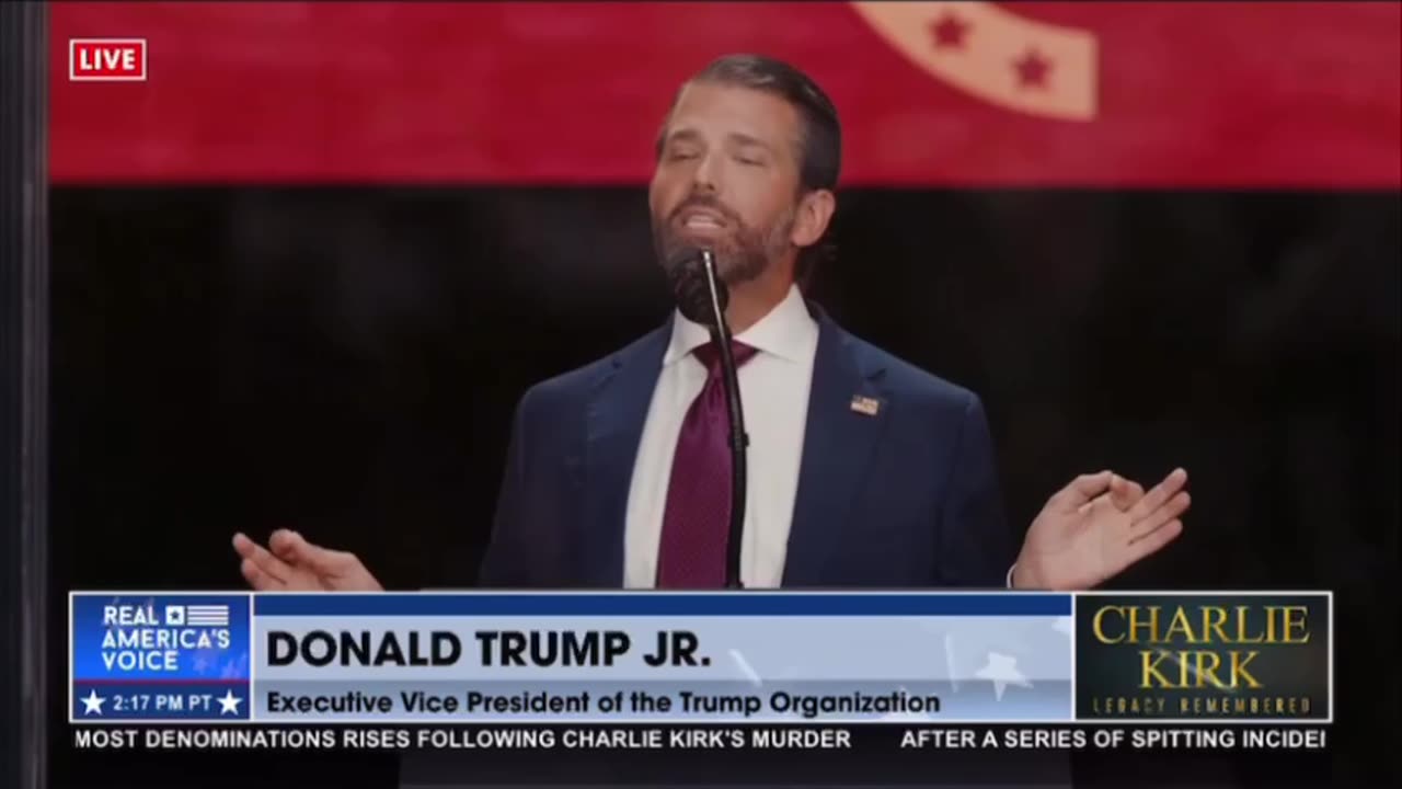 Don Jr Imitates His Dad (President Trump)