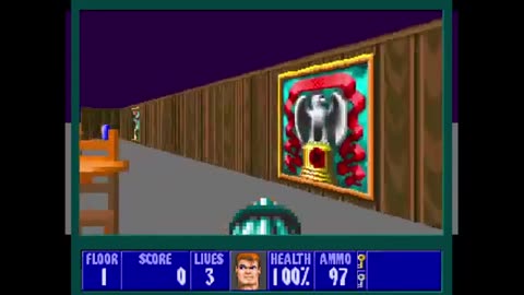 Wolfenstein 3D Demo Episode 1 Floor 1