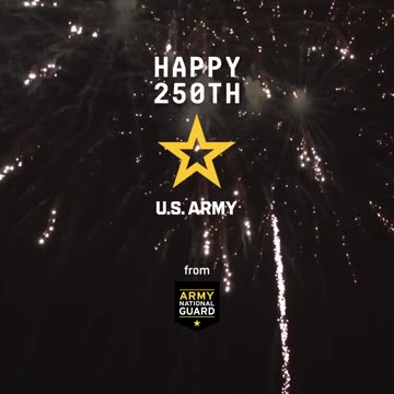 Military - 2025 Happy 250 Birthday To The US Army Hooah