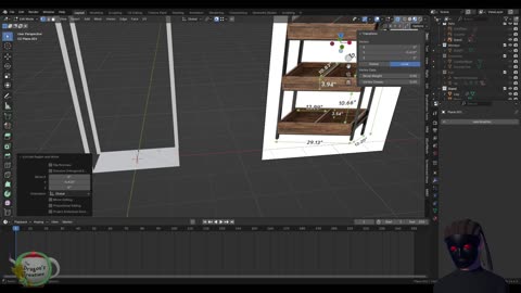 Blender: Produce Shelving