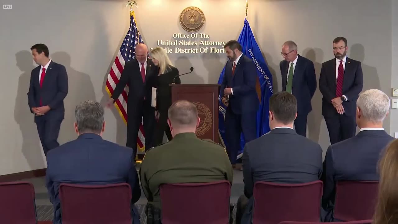 Attorney General Bondi Unveils Expanded Efforts to Combat Human Trafficking in Tampa - September 4, 2025