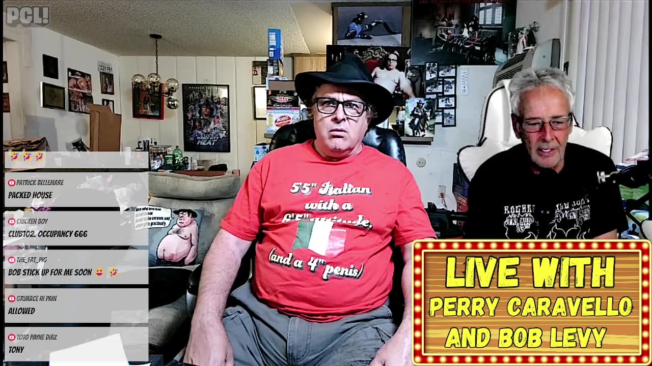 Live with Perry and Bob Levy!! 4.23.25 Perry Caravello Live (PCL)