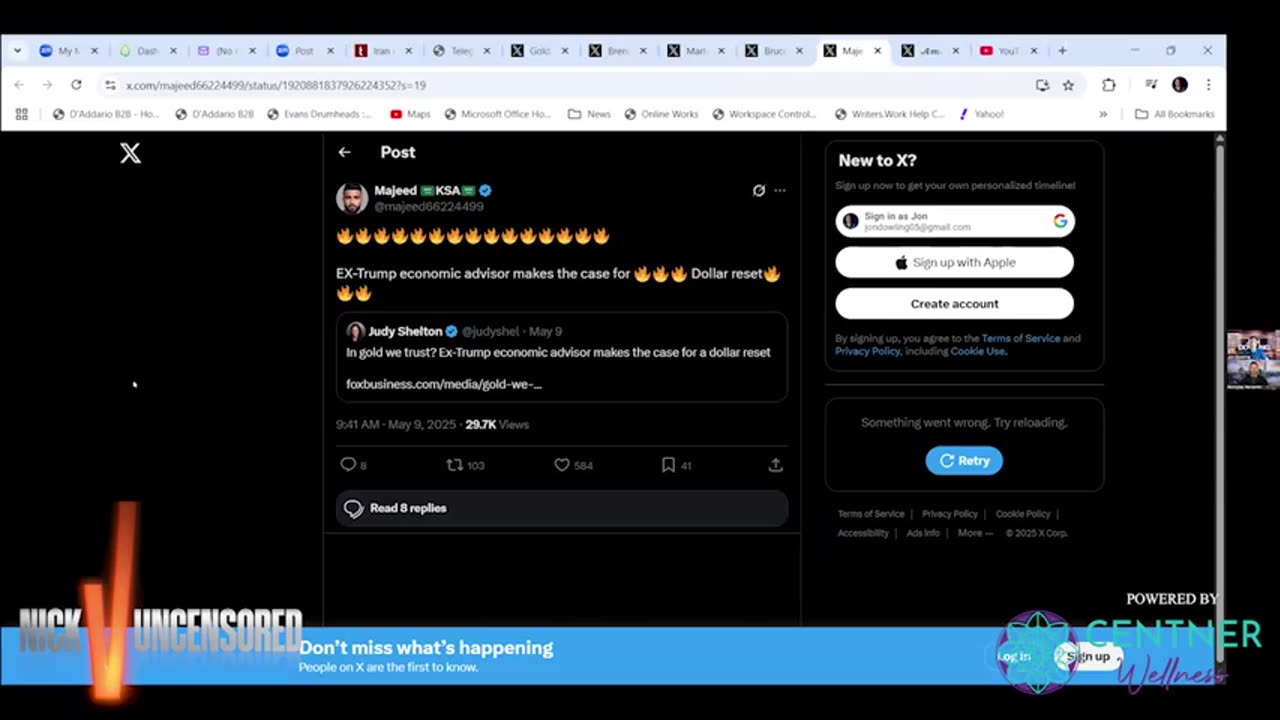 NV with Jon Dowling Discusses Trumps Total Reset 5-12-25