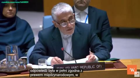 Iran wściekły na USA i Izrael w płomiennym przemówieniu NA ŻYWO w ONZ!