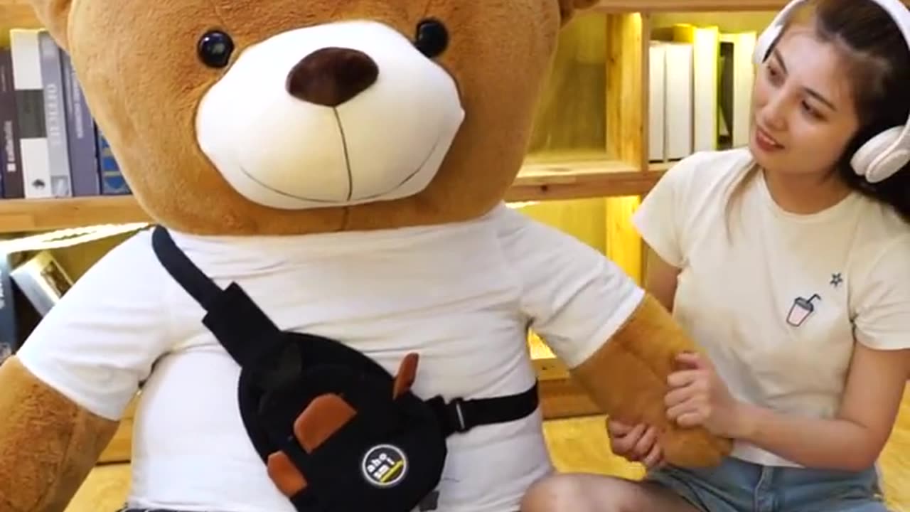 23cm promotional customized stuffed brown plush christmas bear animal