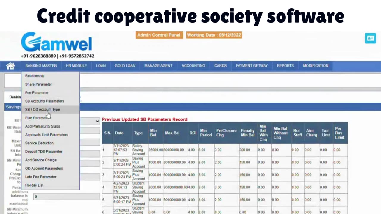 Credit Cooperative Society Software