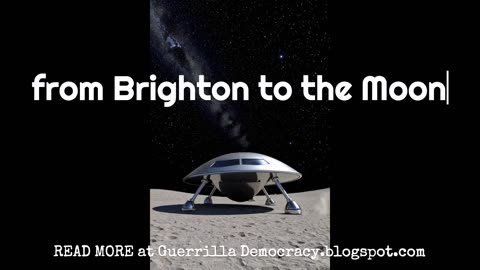 From Sussex to Space, Brighton to the Moon.