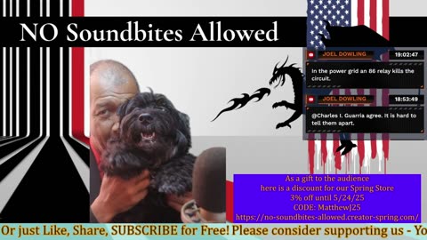 Sunday Livestream Season 7 Episode 19: US economy dead - Downgraded; 8647 means;