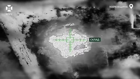 🔥💥 Ukrainian border guard destroyed Russian positions, shelters, and ammunition depot