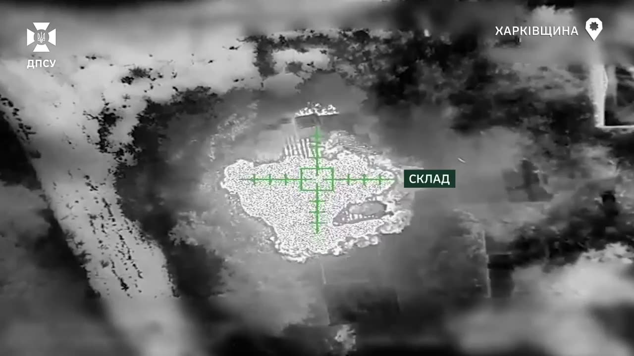 🔥💥 Ukrainian border guard destroyed Russian positions, shelters, and ammunition depot