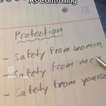 When man love is viewed as controlling