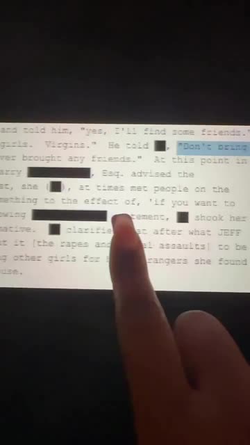 No black girls allowed on Epstein Island