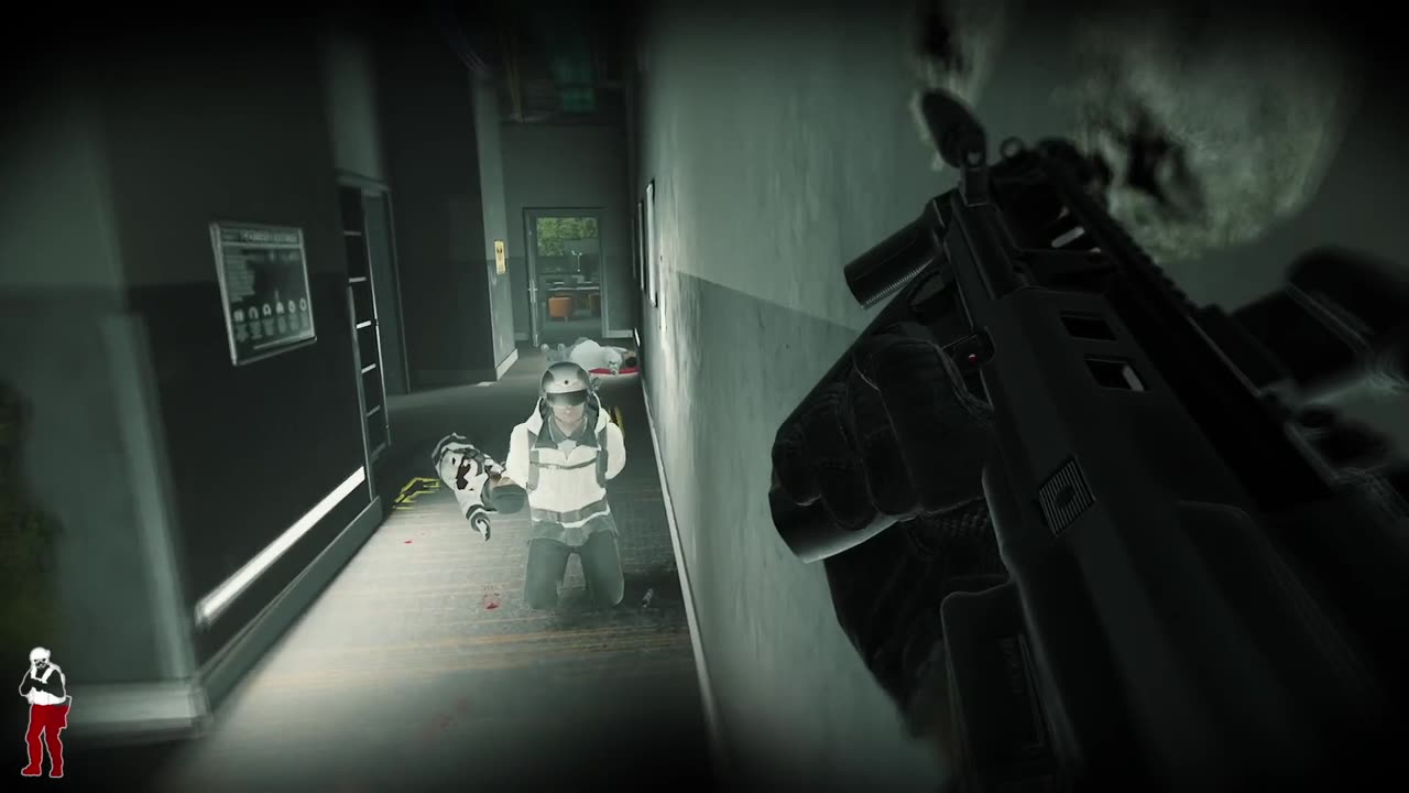 Doom Halls - Solo/No Teammates "Ready or Not" SWAT Simulator Clip