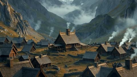 The Coastal Viking Settlement, AI Video