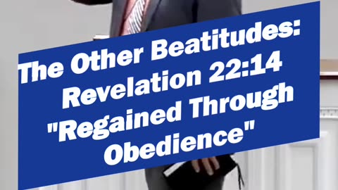 How to Regain Access to the Tree of Life (Revelation 22)