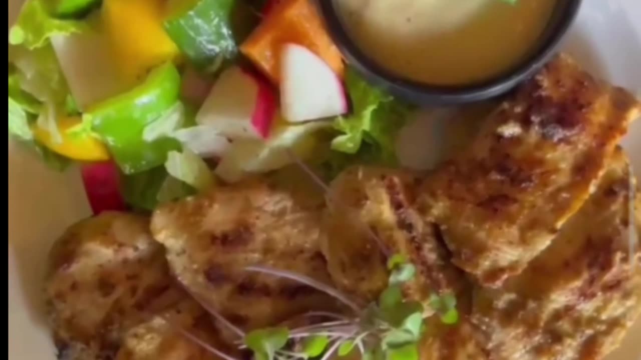 Grilled Chicken with Maple & Mustard Sauce