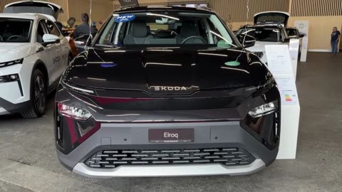 SKODA ELROQ 2025 - visual REVIEW & PRICE (compact electric SUV)