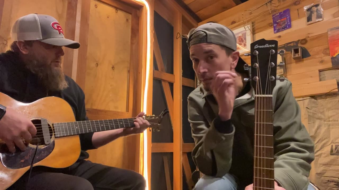 Carl Wirkkala & Lucas Holmgren "Astoria" - Acoustic Folk Song (First Time Hearing)