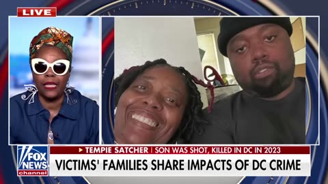 'MAKING A CHANGE': Mother of a man gunned down in DC reacts to Trump's crime crackdown
