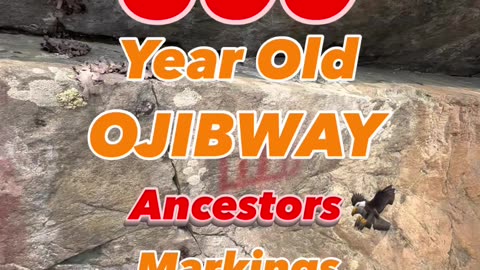 500 Year Old Ojibway Markings on Sacred Land in Canada❗️