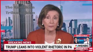 Trainwreck Ensues as Nancy Pelosi Stutters and Stumbles Her Way through MSNBC Appearance