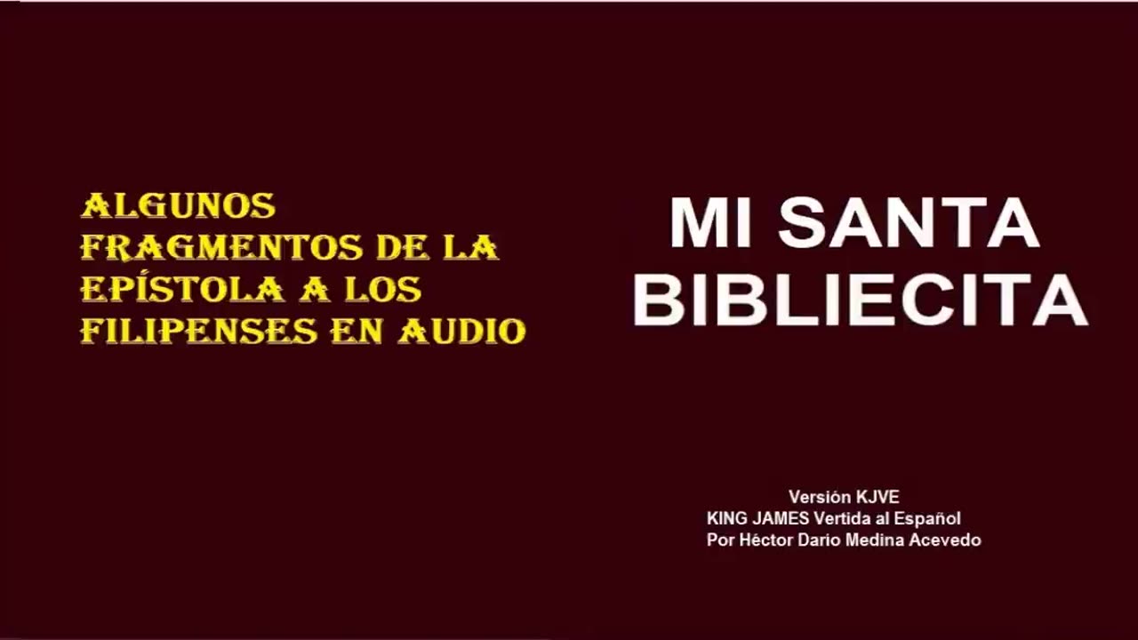 MI SANTA BIBLIECITA 50 Filipenses