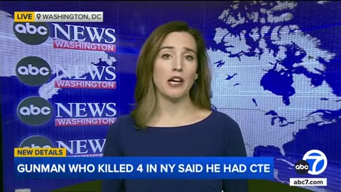 NYC shooting suspect left note mentioning NFL, CTE, sources say