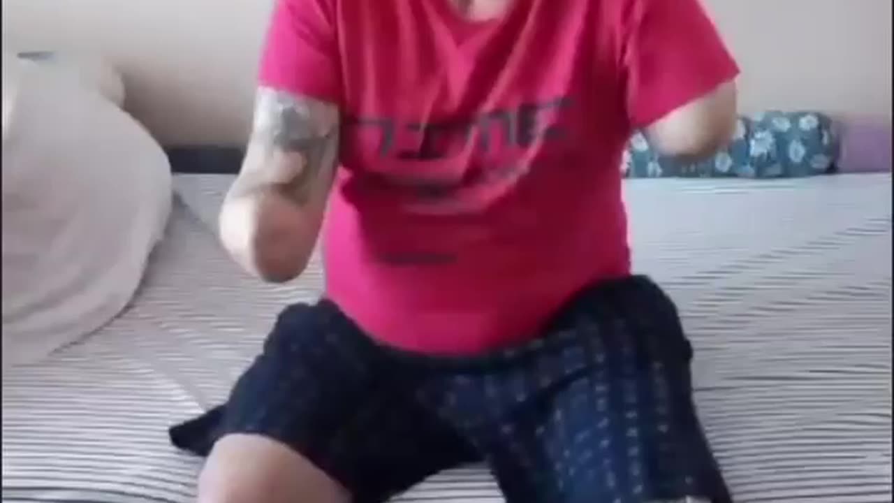 "I Return with No Eyes, No Arms and One Leg, Yet I Still Rejoice". An Inspiration to Us All