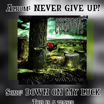 Psychedelic Cowboys - Down On My Luck // TEASER