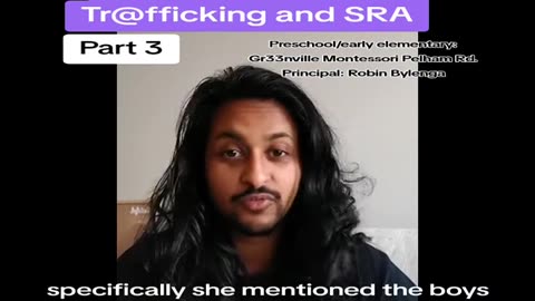 My Story Part 3 - Tunnels Trafficking and SRA