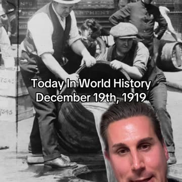 THE HISTORIC MOMENT OF DECEMBER 18th, 1919