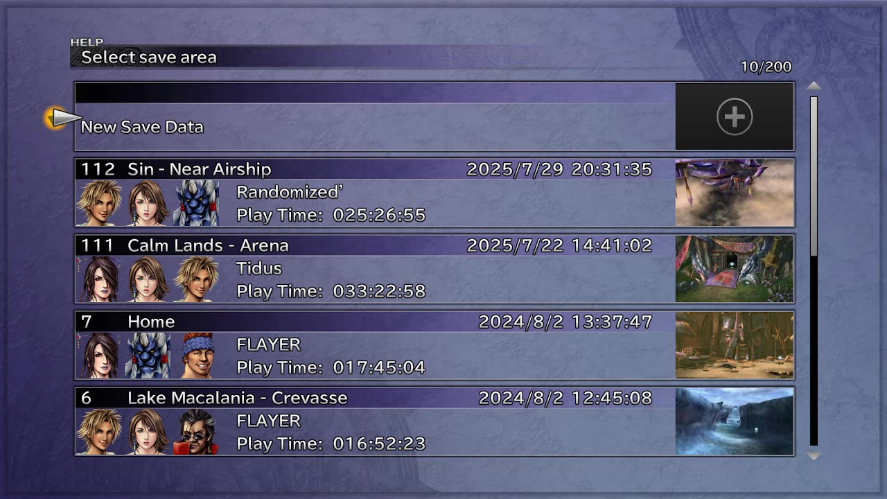 Final Fantasy X Sphere Grid and Stat Randomizer Part 8