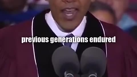 Shocking: Barack Obama's speech to graduates